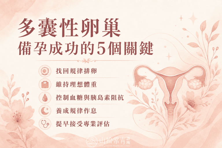 多囊性卵巢備孕成功的5個關鍵